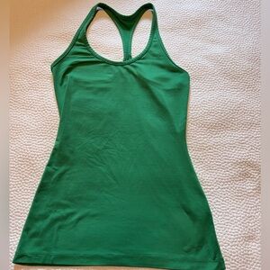 Nike Green Racerback Tank Top